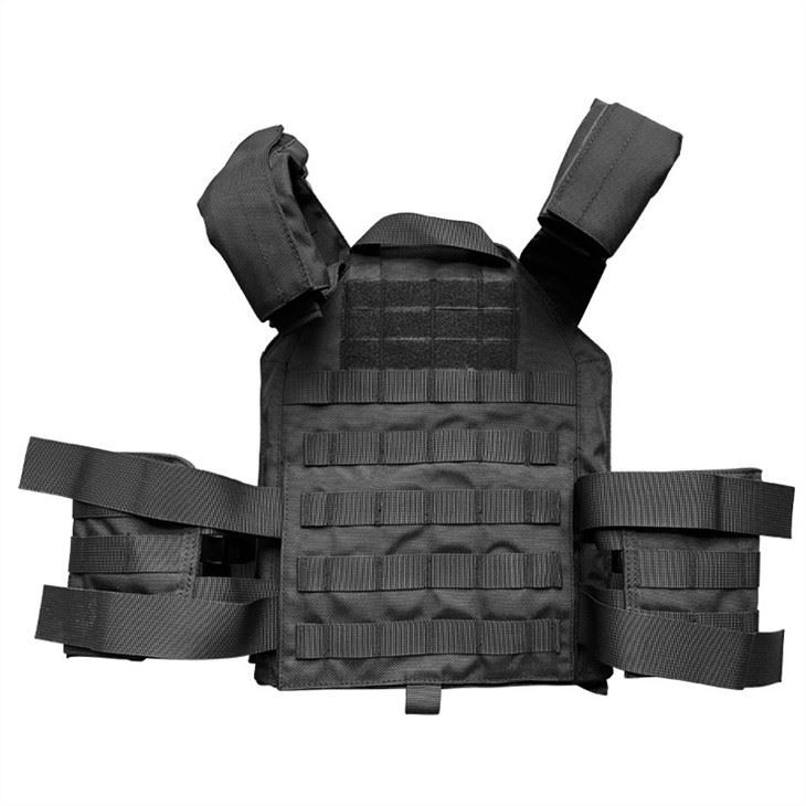 Ballistic Bulletproof Vest With Molle System And Adjustable Shoulder Straps
